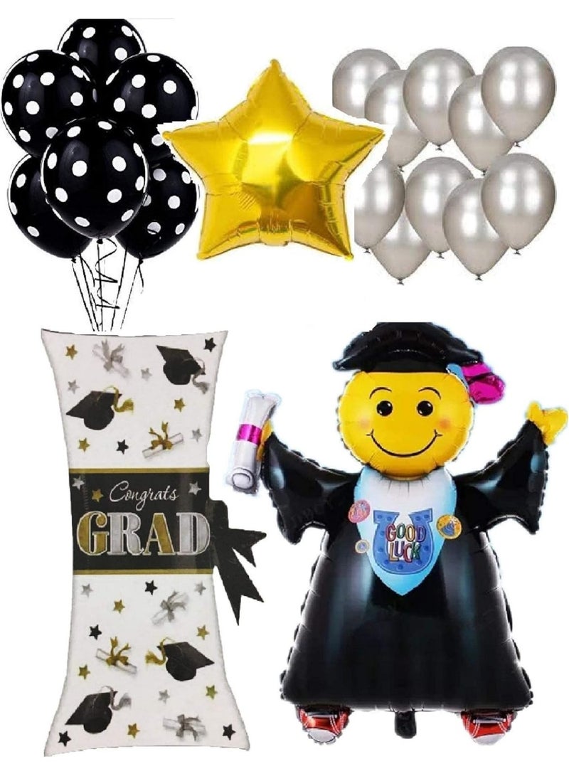 secret HUGE Grad Graduation Balloons Congrats Graduate Balloon Party Decor - Image 2
