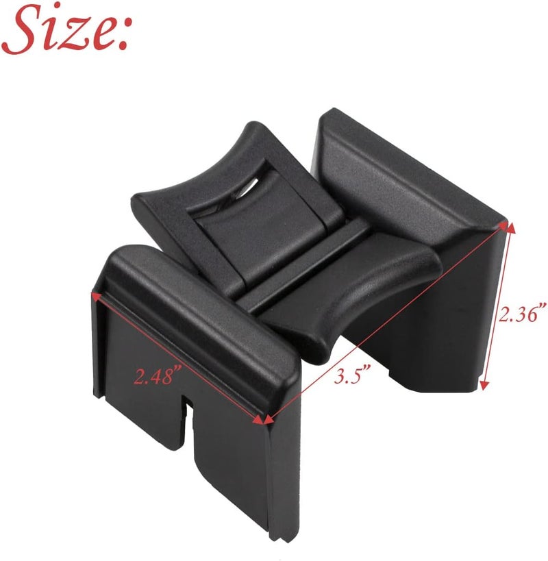 RLB-HILON Cup Holder Insert Compatible with Toyota Avalon 2005 2006 2007 2008 2009 2010 211 2012 Year, Cup Holder Divider - Image 4