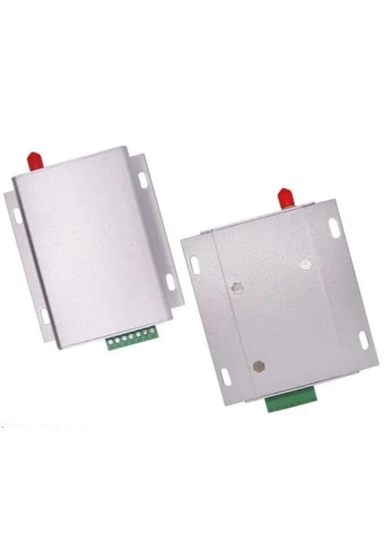 SV6300 3W +35dBm High Power 433MHz 6KM Ultra Long Distance Si4432 FSK Wireless Transceiver Module x 2 Sets - Image 1