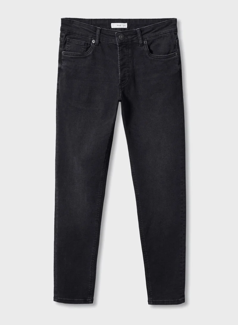 MANGO Kids Rinse Slim Fit Jeans