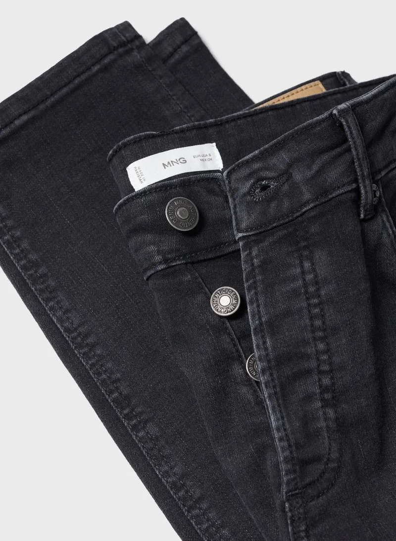 MANGO Kids Rinse Slim Fit Jeans