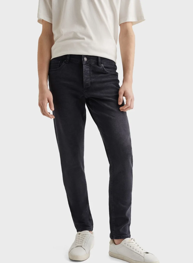 MANGO Kids Rinse Slim Fit Jeans