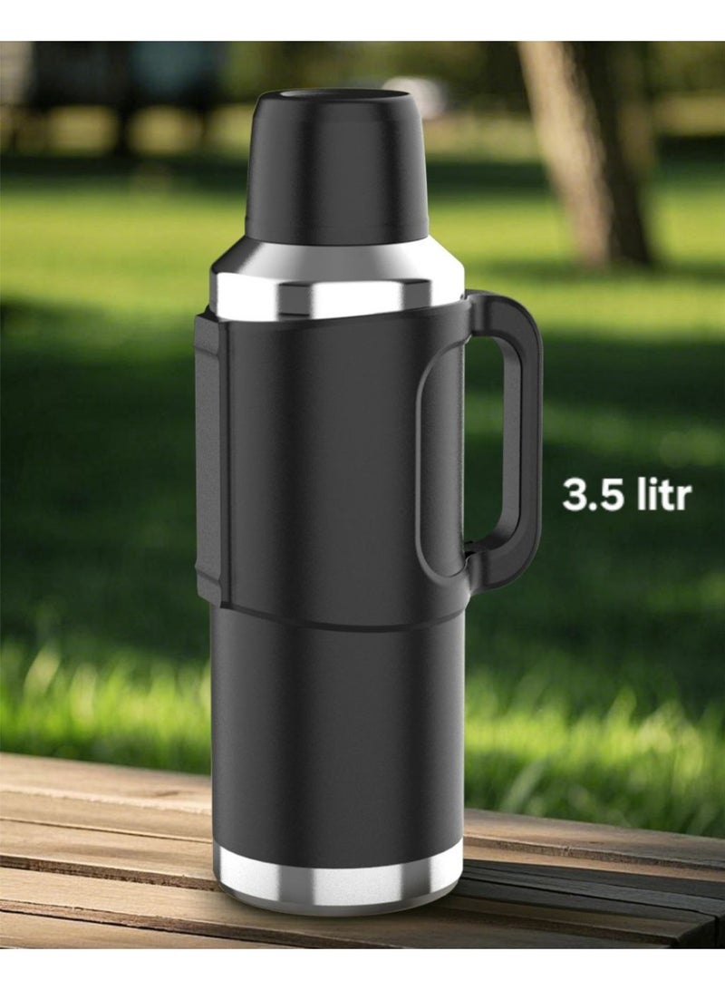 Homex vacuum flask 3.5L/304 Stainless steel inner/Long heat retention/Heavy duty /Durable Travel design