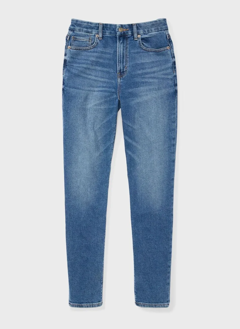 American Eagle Stretch Curvy Mom Jeans