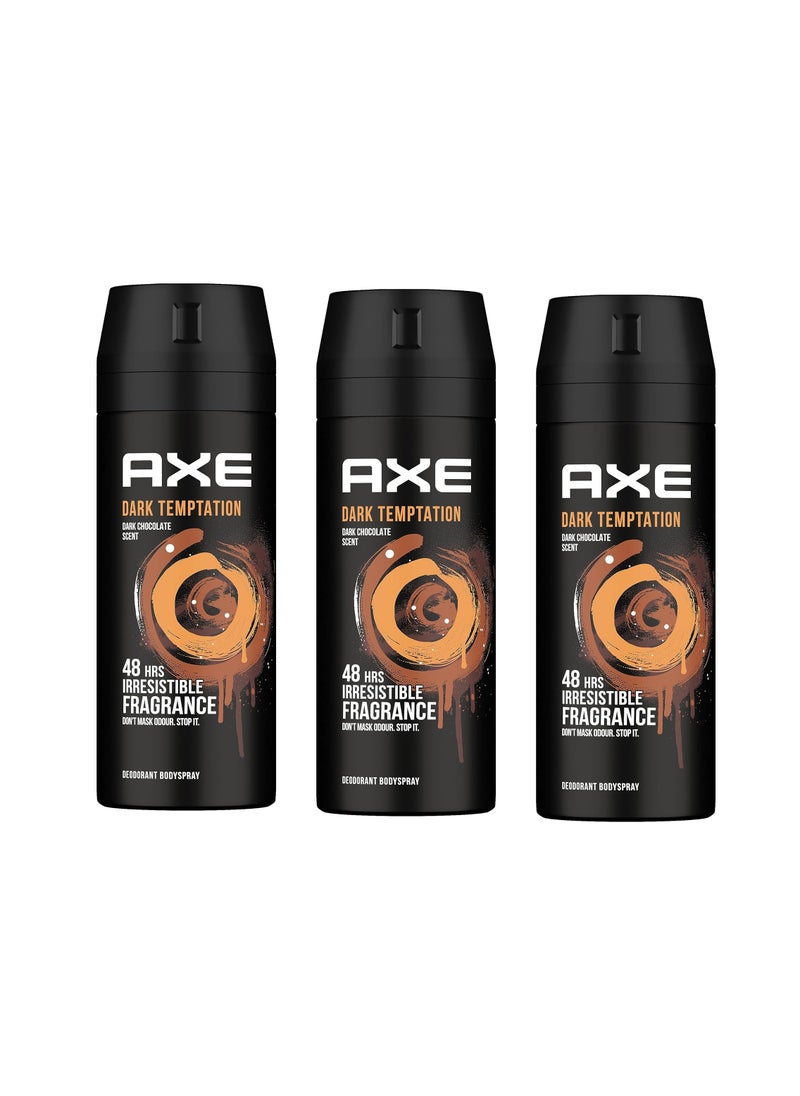 Axe Men Deodorant Body Spray Dark Temptation 150ml  - Image 1