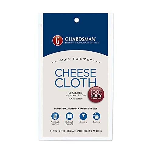 Guardsman Multi-Purpose Cheese Cloth for Painting, Staining, Polishing, Straining, Cooking, Crafts and More, 100% Cotton - Image 1