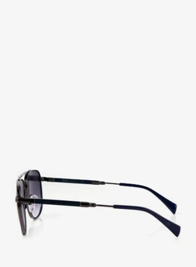 Lee Cooper  Polarized Sunglasses Silver Frame Grey Mirror Lens 59mm  - LCM10245C2 for Men | Best Price UAE