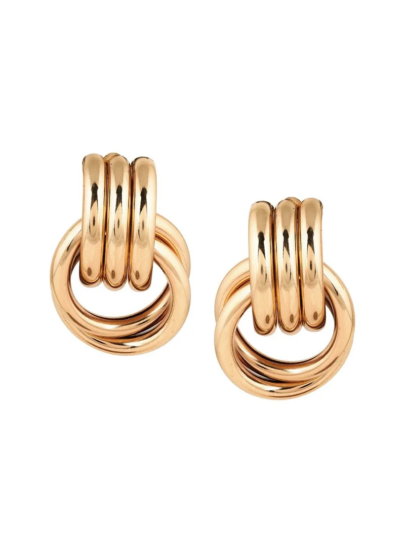 Priyaasi Plated Contemporary Drop Earrings