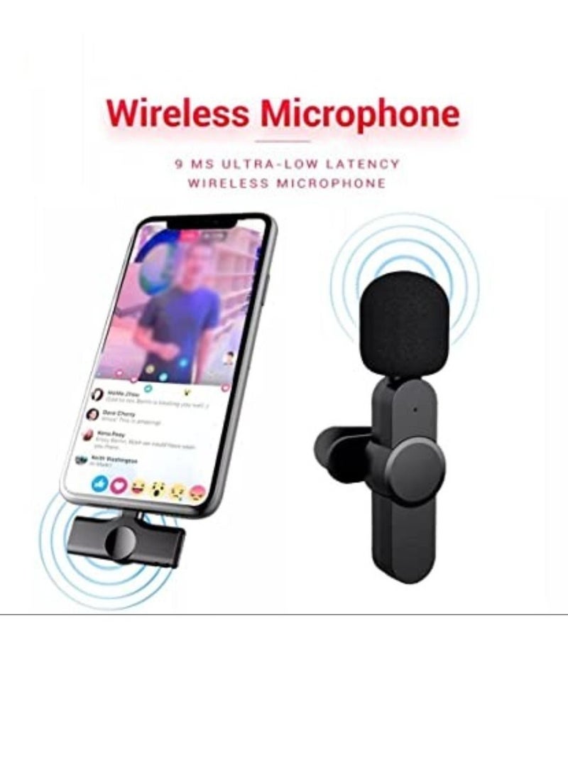 2 in 1 iphone or type-c Wireless Lavalier Microphone For IPhone, Plug Play, Portable Audio Video Recording Mic for Youtube, Live Stream, Vlog, Interview, Laptops PC - Image 3