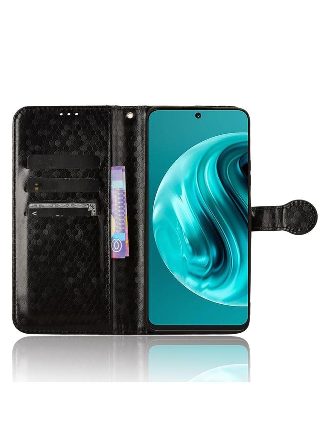 S-TOP Case For Huawei nova 12i 4G Honeycomb Dot Texture Leather Phone Case - Image 4