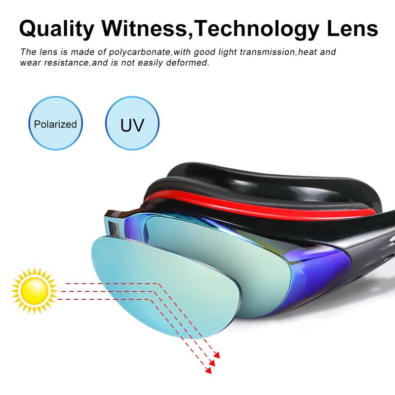 AIKOTOO Nearsighted Swim Goggles Anti-fog - Image 3