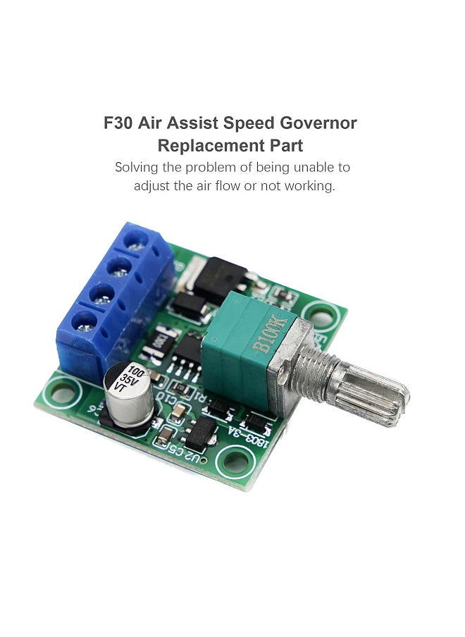 ATOMSTACK - F30 Air Assist Speed Governor Replacement Part Airflow Speed-adjusting Board Laser Engraver Accessory - Image 1