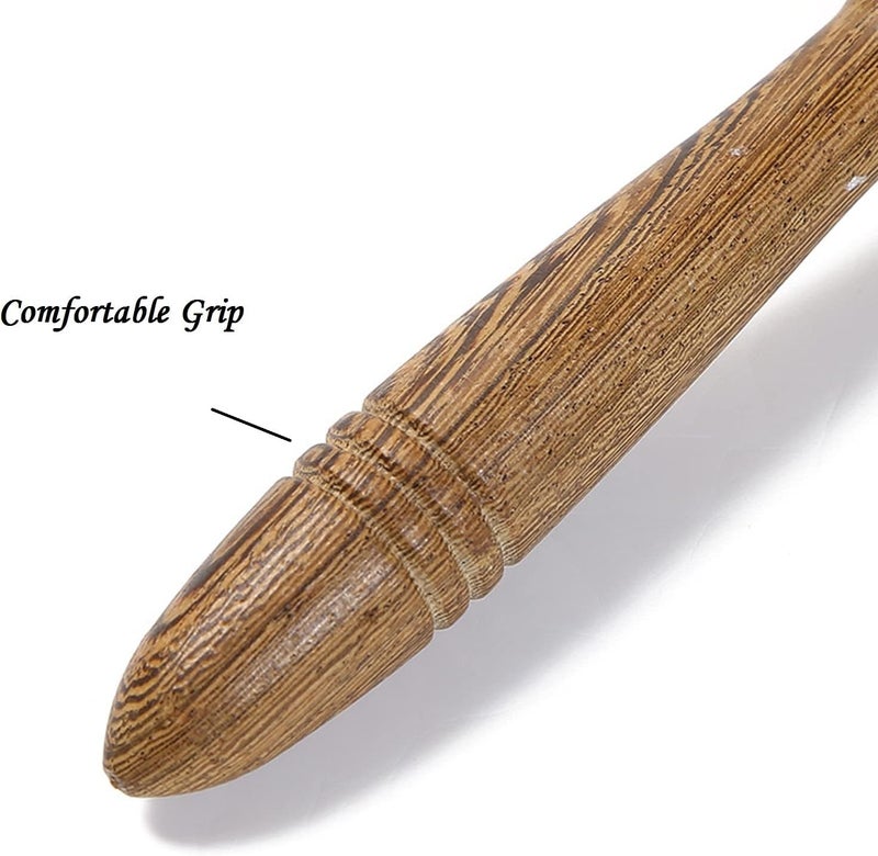 Broman Gua Sha Muscle Roller Wood Therapy Massage ToolsReflexology Tools Used as Facial Arm Hand Body Calf Leg Foot etc Massager Roller Massager - Image 4