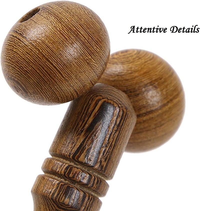 Broman Gua Sha Muscle Roller Wood Therapy Massage ToolsReflexology Tools Used as Facial Arm Hand Body Calf Leg Foot etc Massager Roller Massager - Image 3