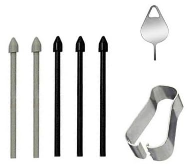 Befzygwk 5 Pcs Galaxy Tab S9 Ultra S Pen Tips Replacement for Samsung Galaxy Tab S9 Ultra/Tab S9 Plus/Tab S9 FE All Verison Stylus S Pen Replacement Tips/Nibs + Tools (S9/S9+/S9 Ultra/S9 FE 5 PCS) - Image 1