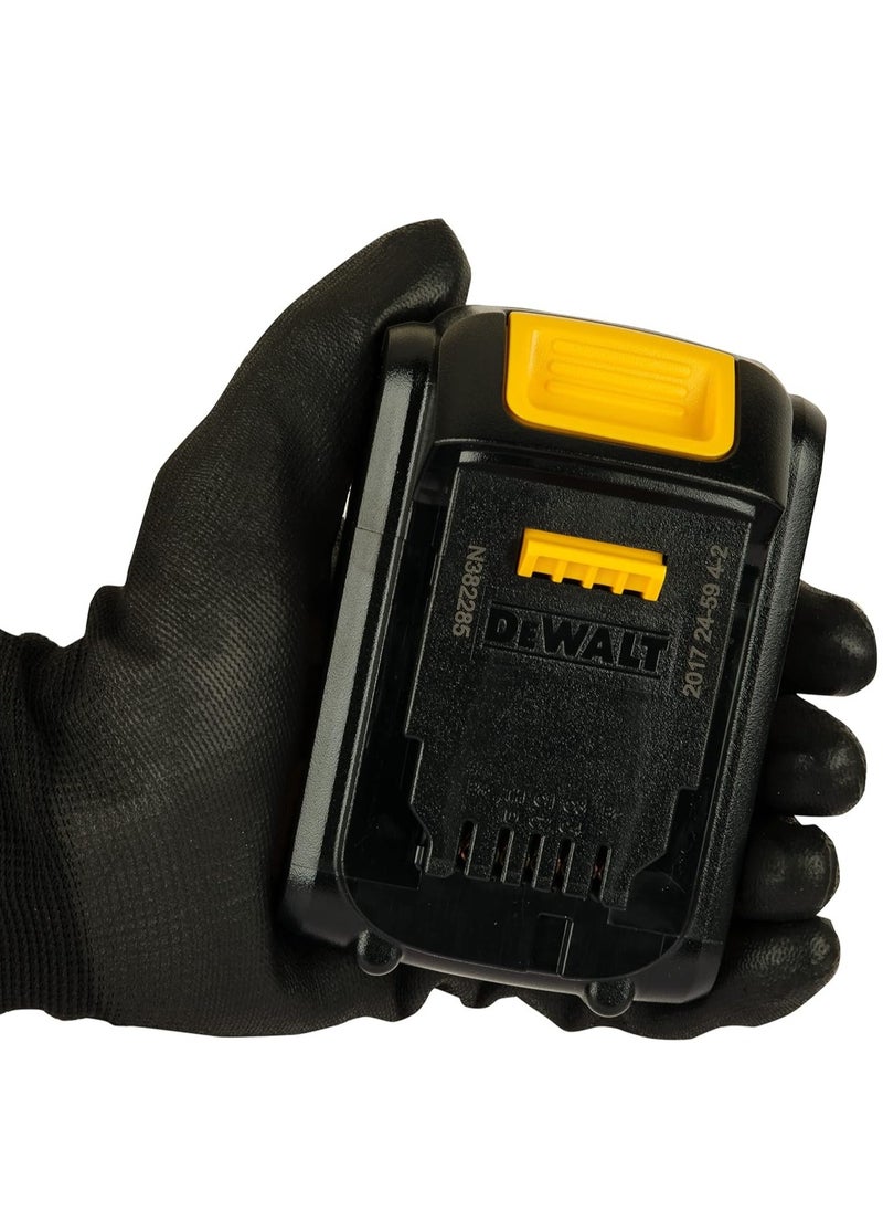 DEWALT - DeWalt DCB181 18V XR Lithium-Ion 1.5Ah Battery, Yellow/Black - Image 1