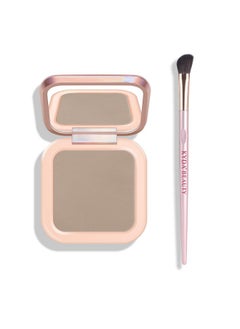 KYDA Face Sculpting Contour Palette Smooth Matte Contour Pressed Powder Ultrafine Lightweight Easy To Blend Multiuse Baked Contour Makeuptaupe  - Image 1