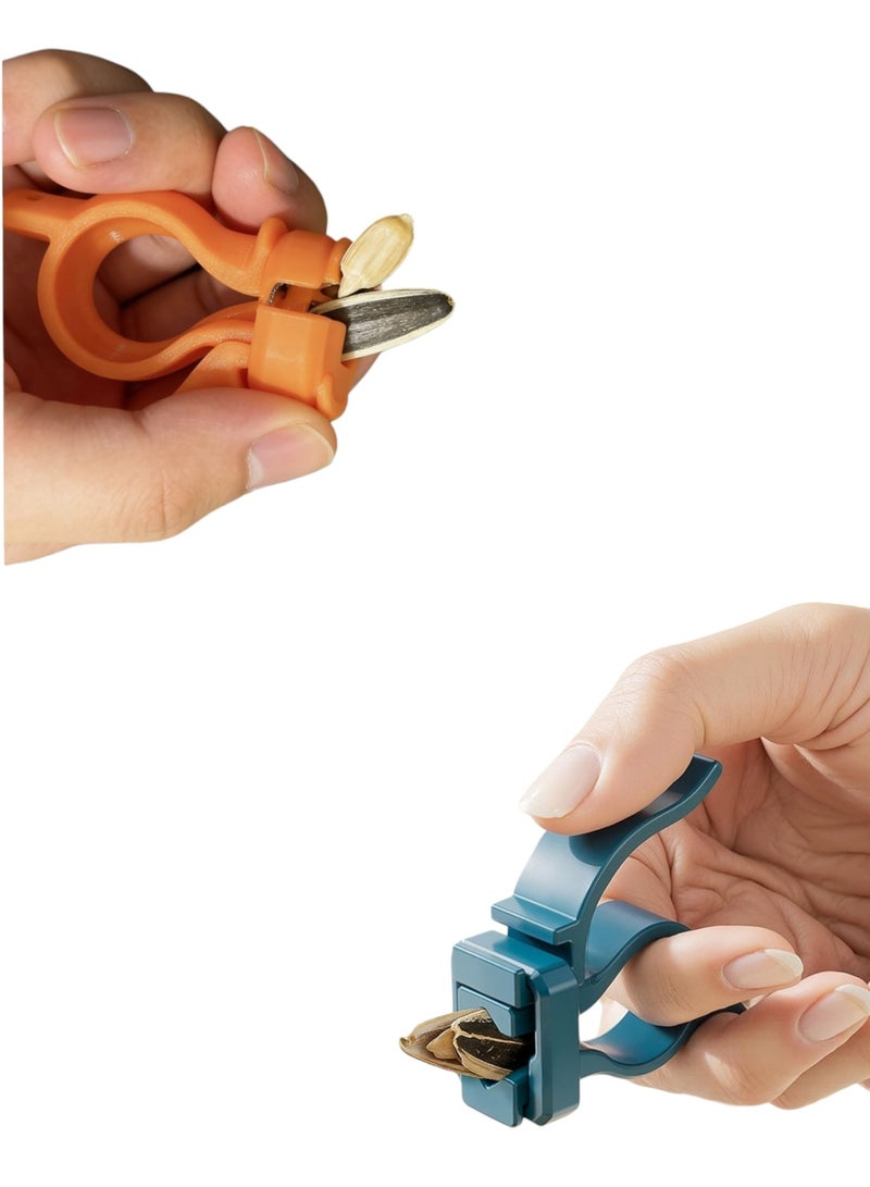 A.M Sunflower Nuts Peeler Sheller Easy to Use Portable Professional Cracker ToolSunflower Nuts Peeler Sheller Easy to Use Portable Professional Cracker ToolSunflower Nuts Peeler Sheller Easy to Use Portable Professional Cracker Tool 2PCS - Image 1