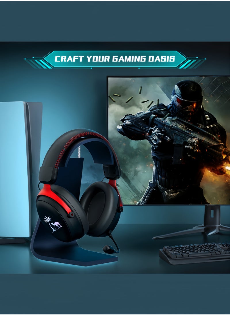 DIYANOO 2.4GHz Wireless Gaming Headset for PC,Switch, Laptop, Mobile, Mac - Lossless Audio USB & Type-C Ultra Stable Gaming Headphones with Detachable Microphone, 50-Hr Battery Bluetooth 5.3 Wireless Gamer Headset  - Image 4