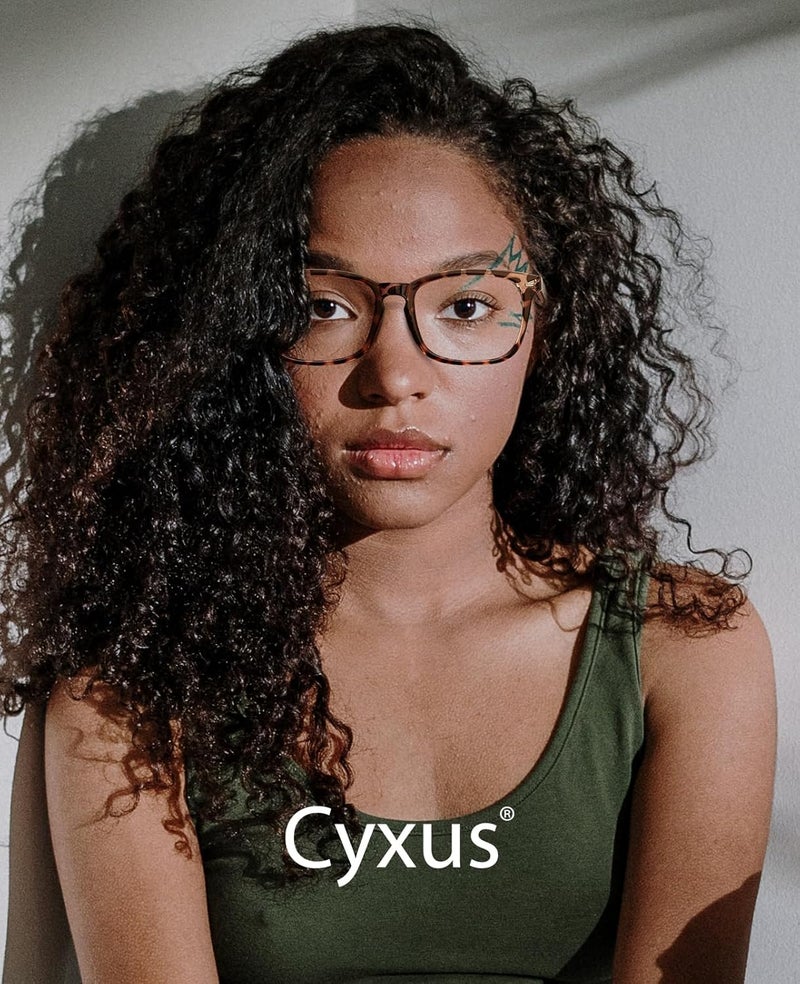 Cyxus Blue Light Glasses for Men Women Reduce Eye Strain UV Blocking for Computer Screen 8082 - Image 2