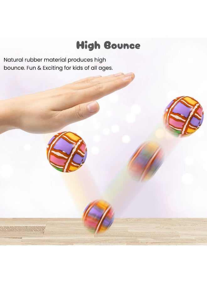 VIO 24 PCS Bouncy Balls 32mm Assorted Bouncy Balls Pack High Bouncing Toys for Kids Party Gifts Goodie Bags Stuffers Favors for Kids Birthdays Variety Assortment Colorful Small Rubber Bouncing Balls Treasure Box Prizes Bouncy Balls for Kids Toys for Classroom Prizes Party Toys for Kids 3 4 5 6 7 8 9 10 Birthday Gifts - Image 2