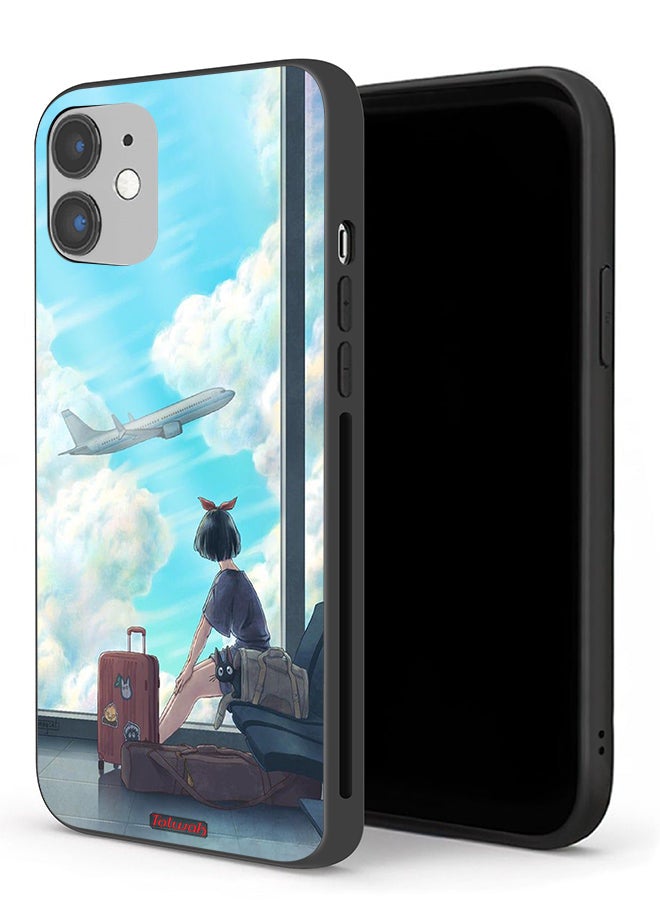 Tolwak Apple iPhone 12 mini Protective Case Travel Art - Image 1