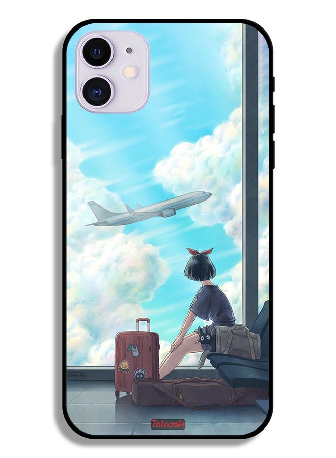 Tolwak Apple iPhone 12 mini Protective Case Travel Art - Image 2