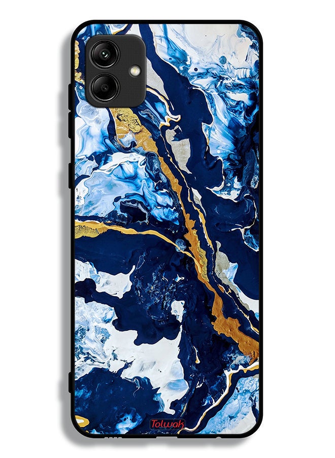 Tolwak Samsung Galaxy M04 Protective Case Cover Glitch Texture Art - Image 1
