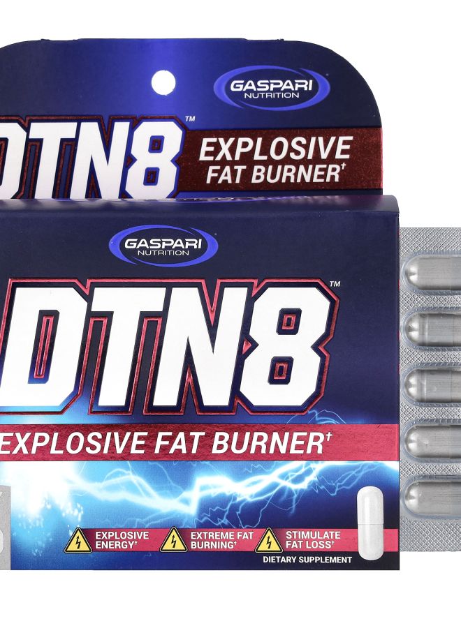Gaspari Nutrition DTN8 Explosive Fat Burner 60 Capsules