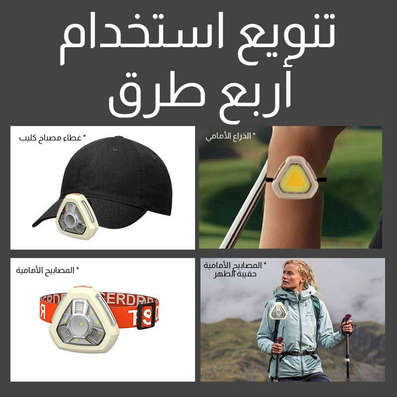 Rechargeable LED Headlamp with Long Battery Life for Sports - Image 3