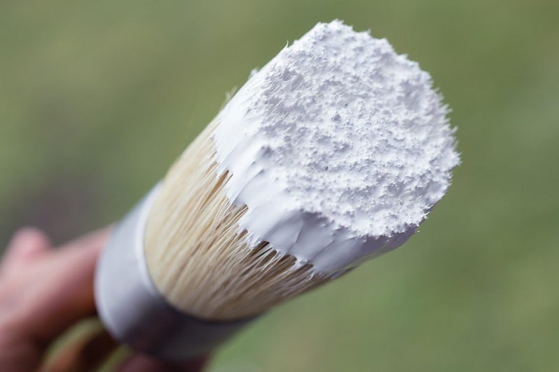 Featherline 2 Inch Oval Brush | Natural Bristle Applicator | Use for Applying Cream, Paint, Waxing, and Stenciling | Lifetime Seller Guarantee - Image 1