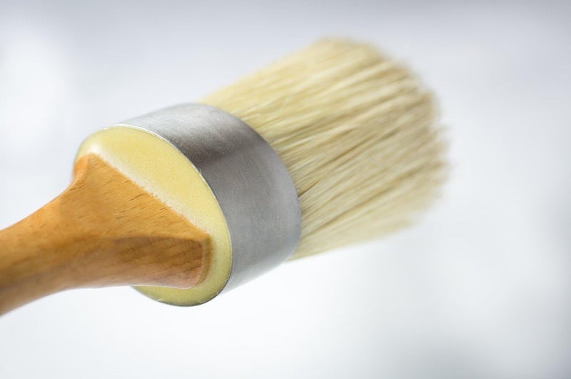Featherline 2 Inch Oval Brush | Natural Bristle Applicator | Use for Applying Cream, Paint, Waxing, and Stenciling | Lifetime Seller Guarantee - Image 2