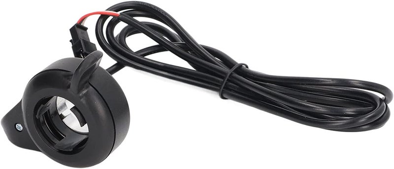 E Bike Thumb Throttle, Electric Bike Thumb Accelerator with SM Plug, Durable ABS and Metal Construction for 24V 36V 48V 52V 60V 72V E Bikes and Scooters - Image 4