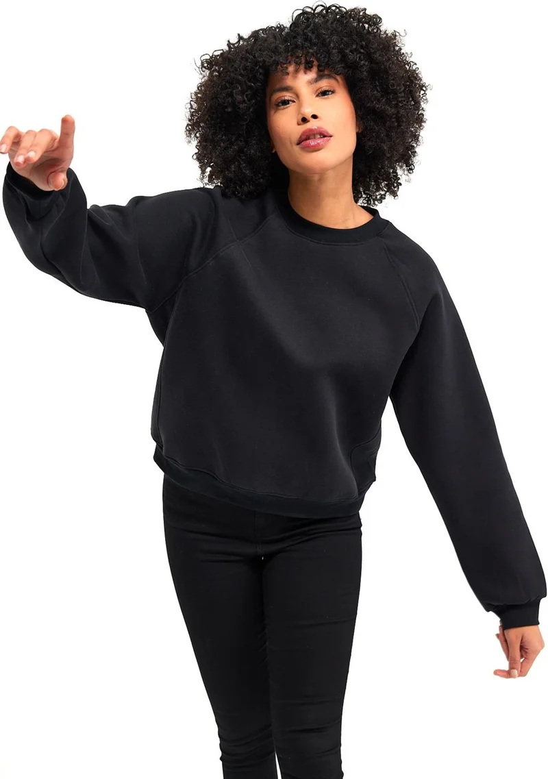 Alexander Gardi Raglan Sleeve Raised Comfort Fit Sweatshirt (B23-00166)