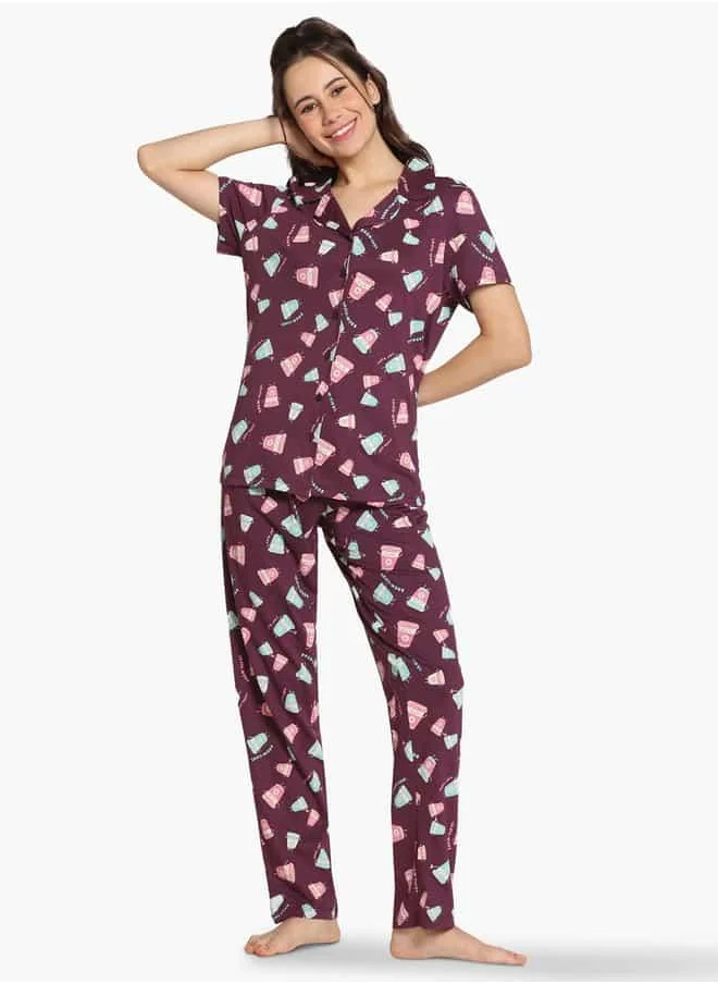 زيفامي Sleep Coord Sets For Female