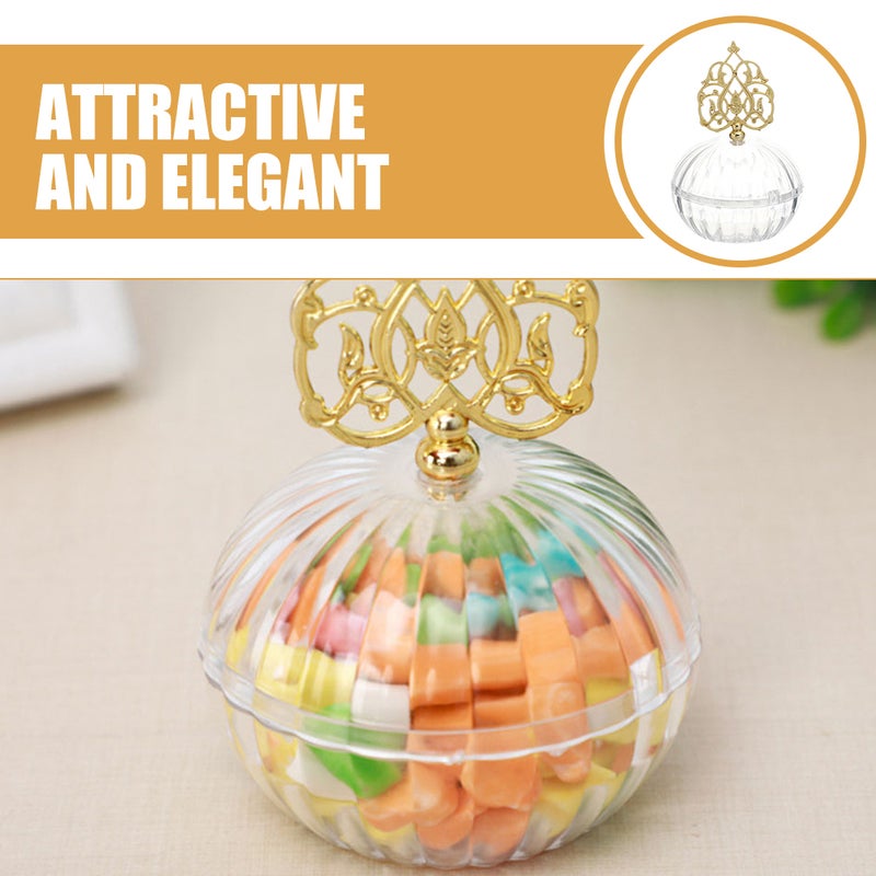 6pcs Candies Storage Boxes Wedding Candy Containers Party Candy Box With Dome - Image 5