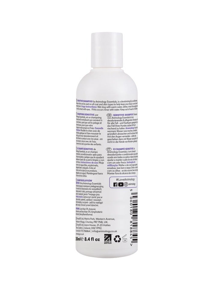 animology Essentials Sensitive Dog Shampoo - Image 2