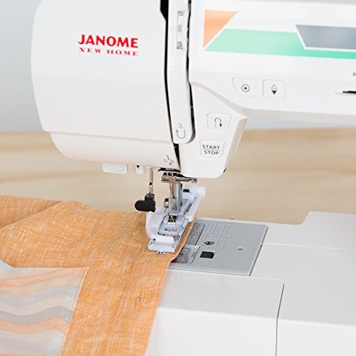 Janome MOD-50 Computerized Sewing Machine with 50 Built-In Stitches, 3 One-Step Buttonholes, Drop Feed and Accessories - Image 3