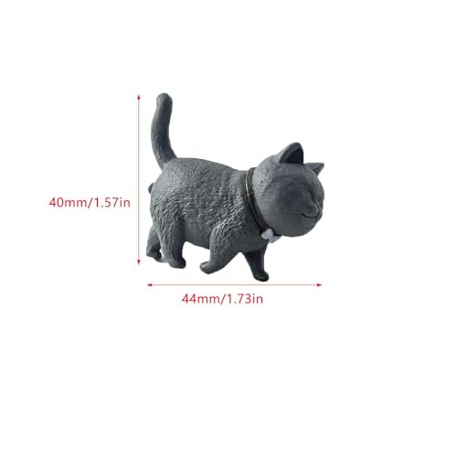 UtySty Drawer Knobs 3D Cat Shape Cabinet Knobs Drawer Pulls Handle Cabinet Knob for Cupboard Door Closet Dresser Hardware Wardrobe Furniture Kitchen Kitty Theme Decor - Image 2