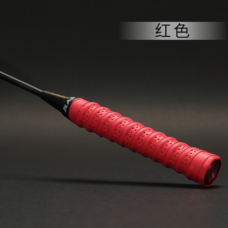 1.1 Meters Keel Hand Glue Thickened Non-Slip Film Perforated Badminton Tennis Racket Handle Leather Fishing Rod Sweat Belt - Image 1
