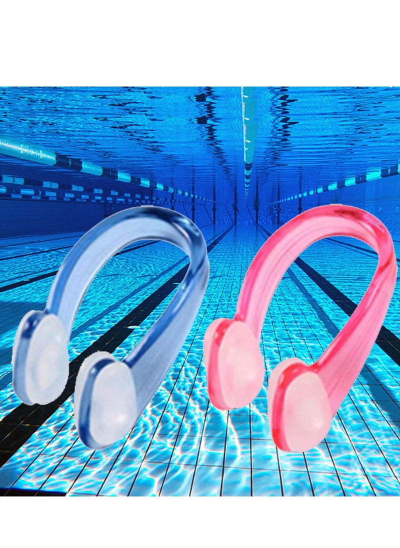 RATSAW - Set of 5 Silicone Nose Clips for Swimming Nose Plugs Nose Guard Kits for Adults and Children with Packaged Box - Image 1