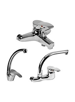 Generic Italian Mixers Set Bathtub Kitchen and Basin Mixer  3 Pieces 