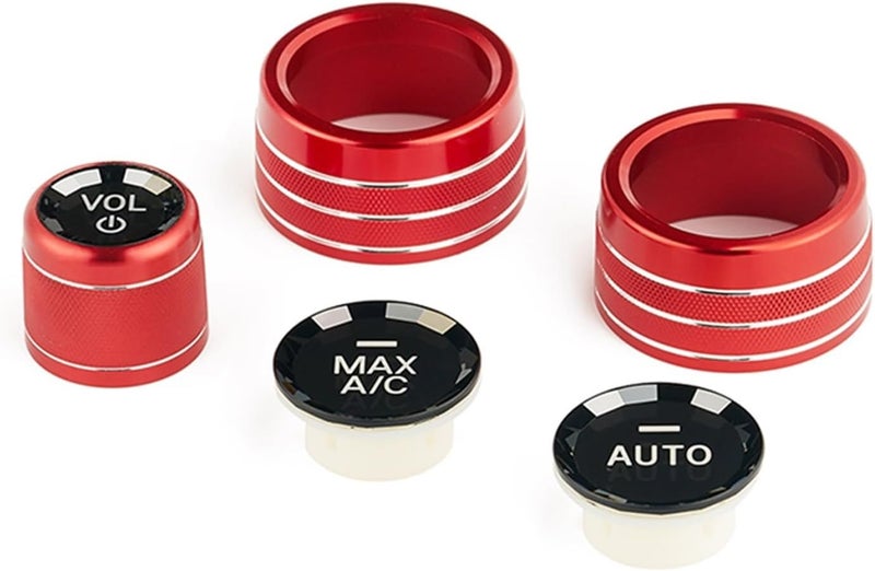 Yurefax Control Knob Cover Ring Set for BMW - Image 1