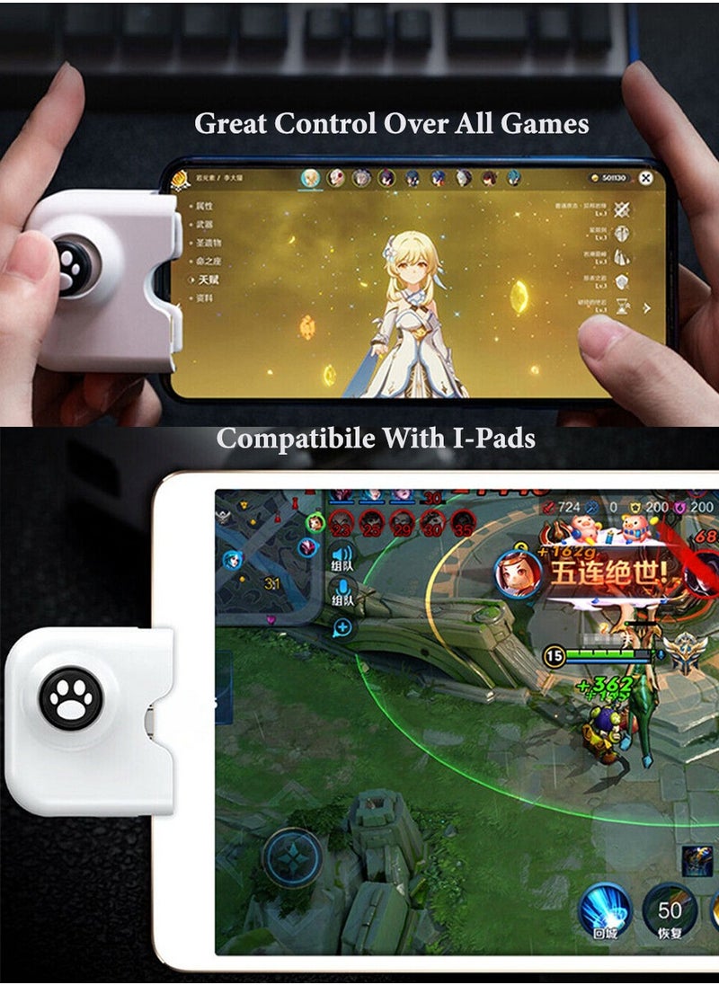 YAO - Game Controller Joystick and Gamepad with Charging Port for iPhone iPad Gaming Play While Charging Device Gives Best Gaming Experience Gives Real Feel and Awesome Control by Enhancing Your Power - Image 1