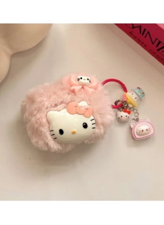 dida-cosmos - For Bluetooth Headset Air Pods Pro 2 Generation Protective Case - Hello Kitty Protective Case - Plush Drop Resistant Waterproof Case - Image 1