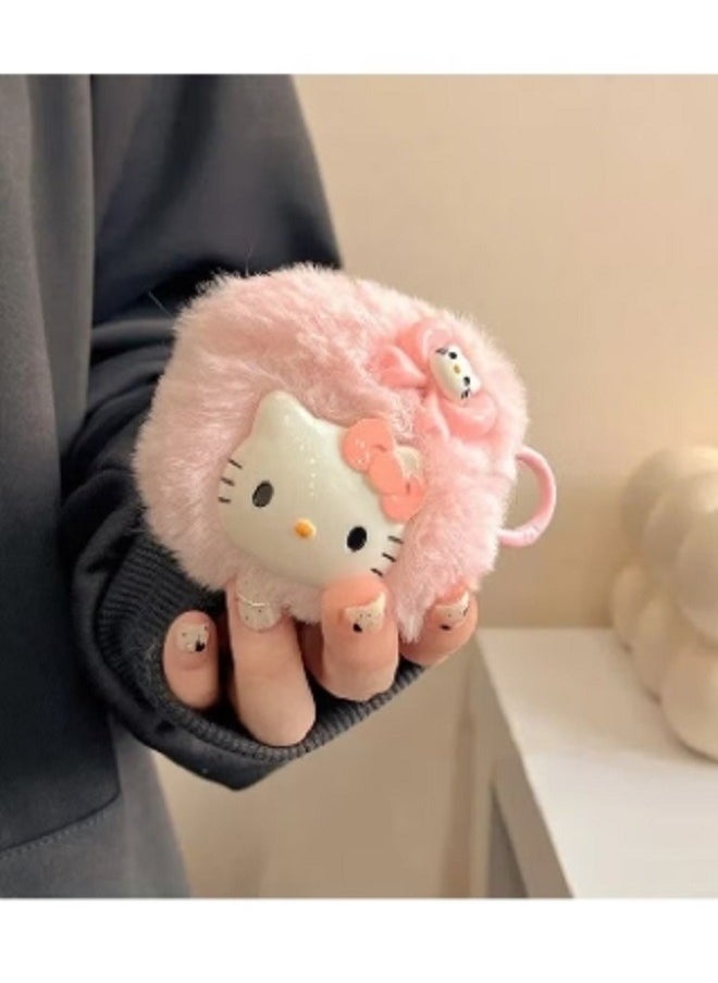 dida-cosmos - For Bluetooth Headset Air Pods Pro 2 Generation Protective Case - Hello Kitty Protective Case - Plush Drop Resistant Waterproof Case - Image 1