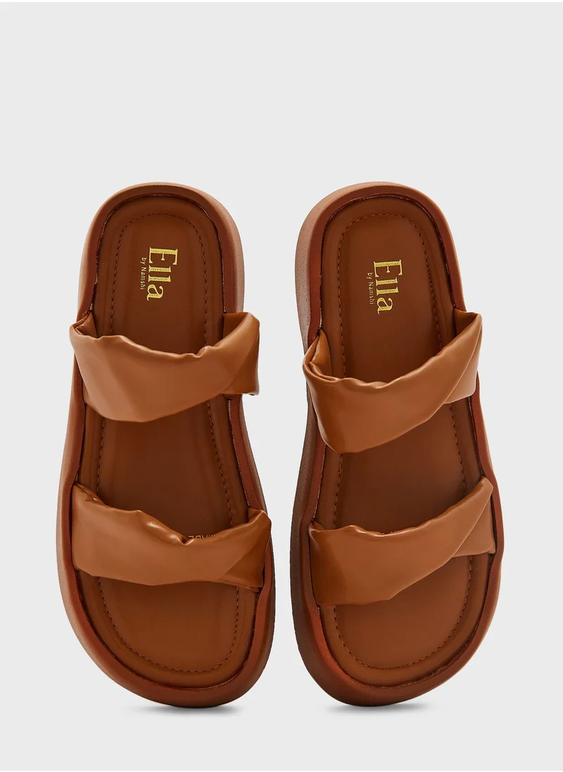 ELLA Double Strap Slides
