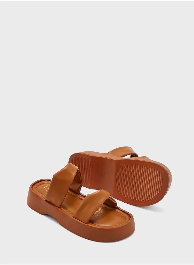 ELLA Double Strap Slides