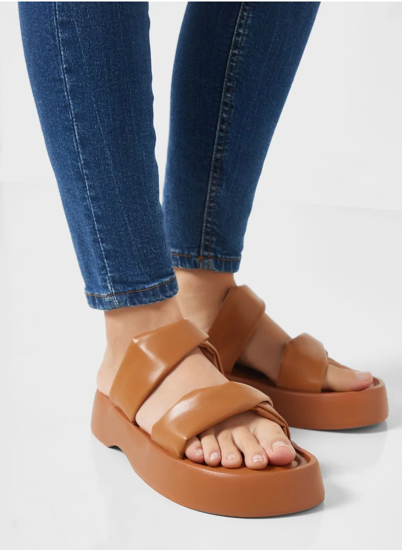 ELLA Double Strap Slides