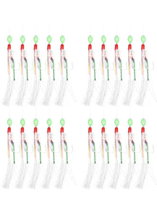 نيبمينينت طقم خطافات لطعوم صيد الأسماك مكون من 4 قطع - Image 1